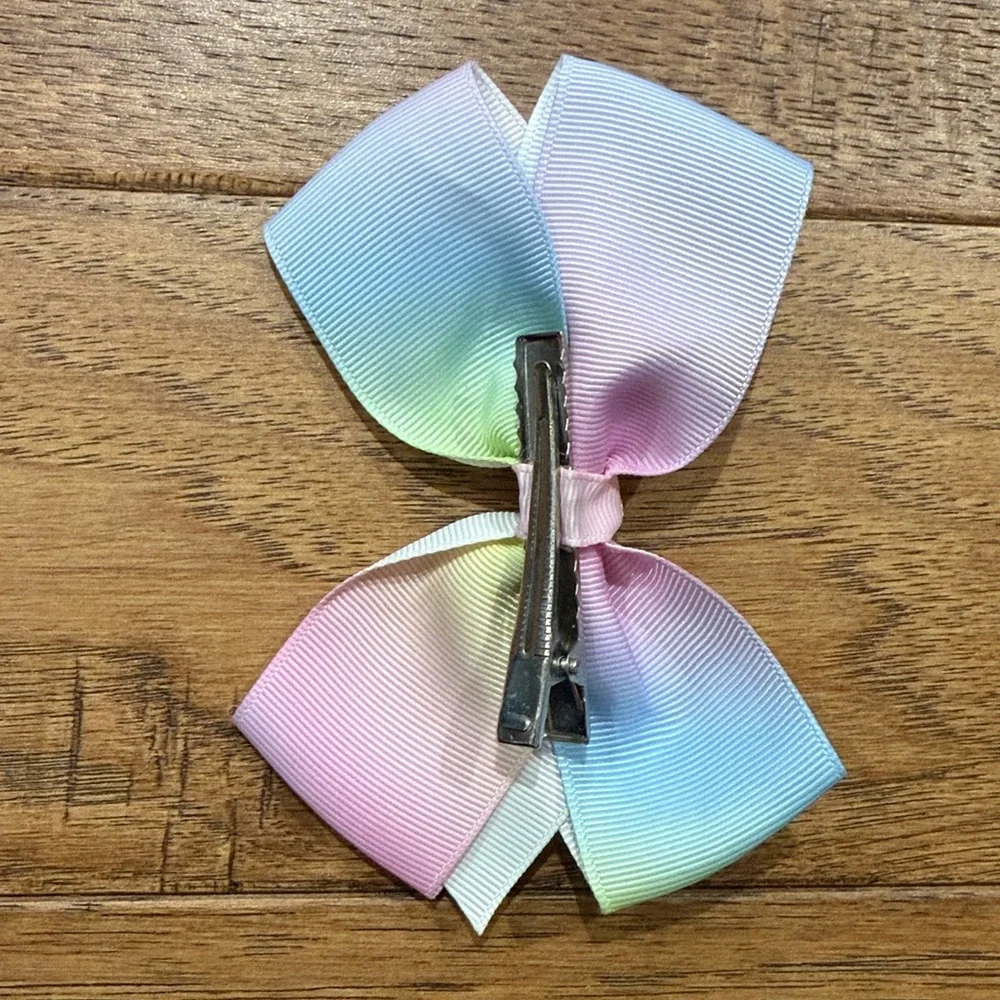 Girls JoJo Siwa Bows - Ombre Bow and Rainbow Bow